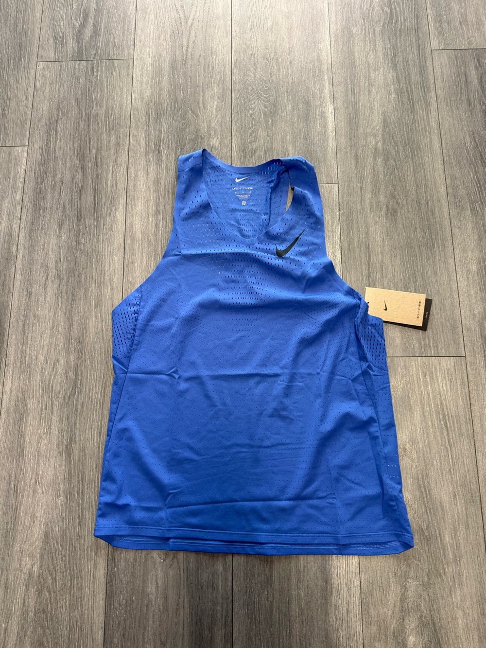 Nike DRI-FIT ADV Aeroswift Pro Elite Running Singlet Men's M FN4231-411 $90 NWT